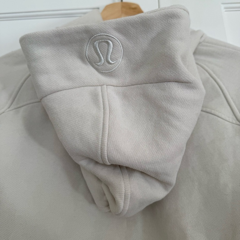 Lululemon Scuba Oversized Hoodie - Bone - Picture 5 of 10